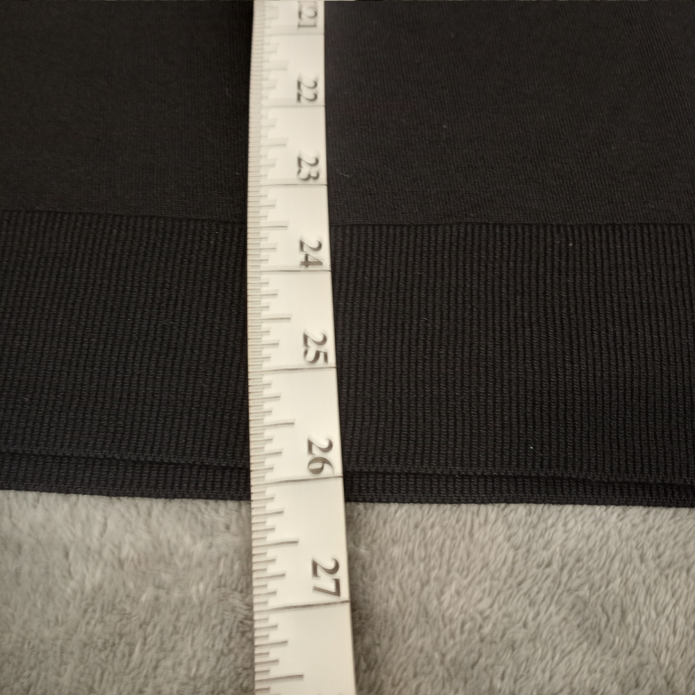 PRADA Women's  navy wool long sleeve V-neck classic sweater IT48  small - Picture 8 of 16